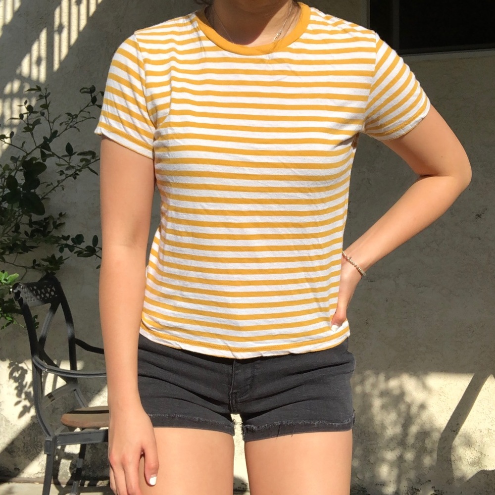 Brandy Melville Striped Tee